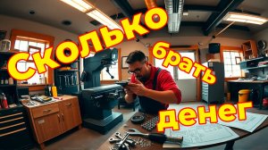 Сколько брать денег частному мастеру за фрезерные и токарные работы? Приложение на Android и Windows