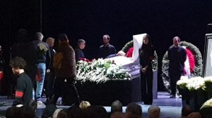 Прощание с Верой Алентовой в Московском театре им. Пушкина