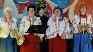 2025 г. 28 декабря праздничный новогодний концерт поют Ольгинские казачки