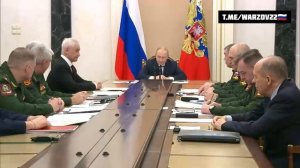 Полное видео совещания Владимира Путина с командующими группировками войск по ситуации в зоне СВО