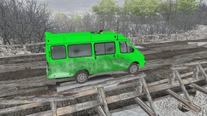 Поездка на ГАЗ-322130 по маршруту №Т по карте Мичурино 2.8