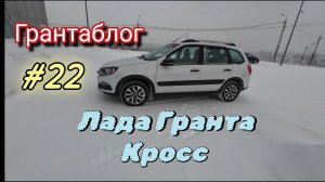 Лада Гранта Кросс еду на заправку заехал в салон Белджи
