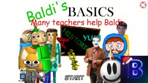 Этот мод проходимый? // Baldi's Basics Many Teacher Help