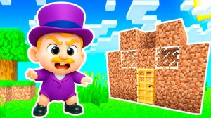 ВСТРЕТИЛ ХАМДИНГЕРА ЩЕНЯЧИЙ ПАТРУЛЬ и ПОСТРОИЛ ЕМУ ДОМ в МАЙНКРАФТ