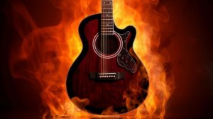 играю  на гитаре, звук умирает