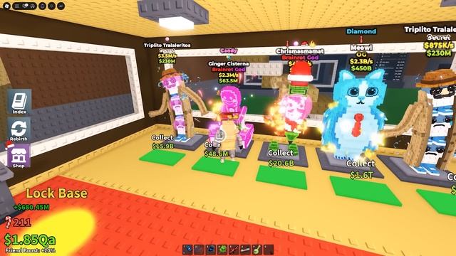 ШОК! Я ВЕРНУЛСЯ и УКРАЛ Dragon Gingerini! ПОЛУЧИЛ ВСЕХ НОВОГОДНИХ БРЕЙНРОТОВ в Steal a Brainrot смотреть онлайн