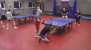 II ф. Шмидт/Воробьев (1021) - Нельсон/Савинов (976)  18.12 Парный турнир по настольному теннису СПб