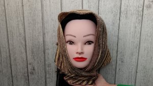 🎄ЗИМНЯЯ КОСЫНКА🧶БАКТУС😊ПЛАТОК СПИЦАМИ💚