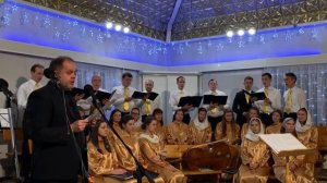 БОГ ПРИШЁЛ ДЛЯ ТЕБЯ [Казакевич] - мужской хор Церковь "Пробуждение" Минск