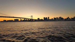 Водная прогулка по реке Сумида, Токио, Япония - чуть головы нам не снесло!