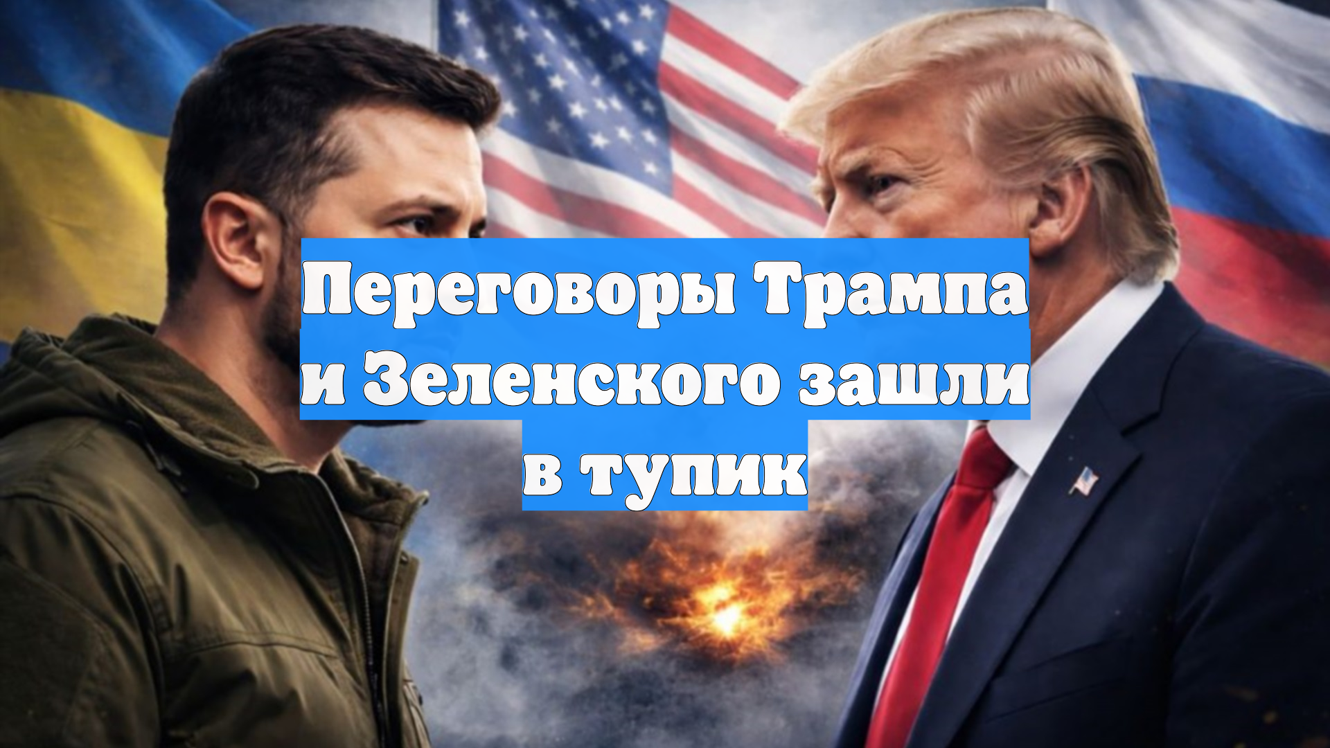Переговоры Трампа и Зеленского зашли в тупик смотреть онлайн