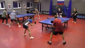 Рыбкин/Вольская (944) - Нельсон/Савинов (976) 18.12 Парный турнир по настольному теннису