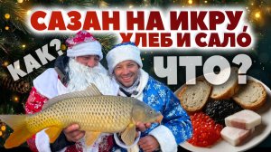 РЫБАЛКА ЗИМОЙ В НИЗОВЬЯХ ВОЛГИ: ЛОВИМ САЗАНА НА ФИДЕР