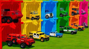 Машинки летают и прыгают! Развивающие мультики Машины помощники. Мультфильмы про машинки