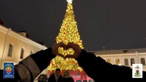 Казань Новогодняя и полиция. 2026