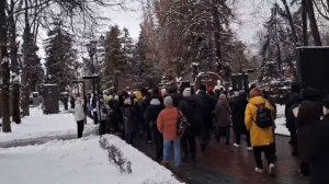 #171.Москва в слезах,прощание с Верой Алентовой.В театре Пушкина и на Новодевичьем кладбище.