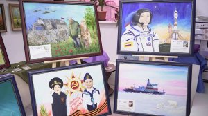 Юные художники Нефтеюганска перенесли на полотна события из истории России