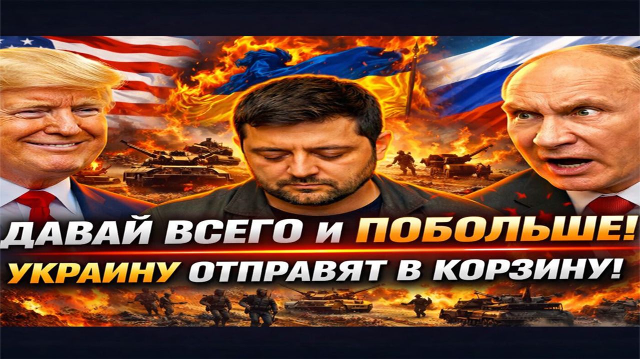 Новости СВО на 30 Декабря - Путин отправил хотелки Зеленского в мусорку! Последние новости сегодня смотреть онлайн