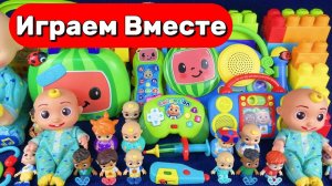 АСМР ИГРУШКИ ИЗ МУЛЬТИКА КОКОМЕЛОН С ДЖОННИ АКУЛЁНКОМ ДЛЯ ДЕТЕЙ ! ВИДЕО ПРО ИГРУШКИ ДЛЯ ДЕТЕЙ