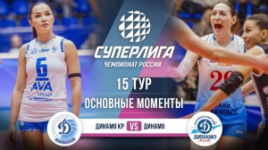 Динамо Краснодар - Динамо | 15 тур | Основные моменты | Суперлига 2025-2026