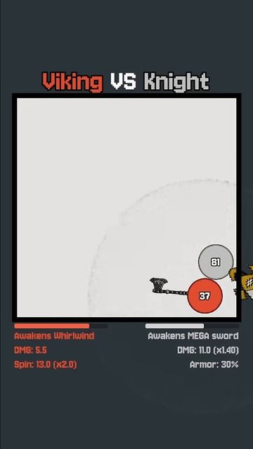 9. Viking VS Knight! ⚔️