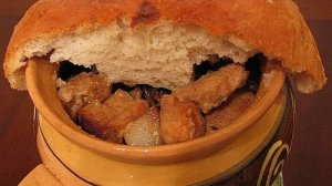 Жаркое "Русь" в горшочке