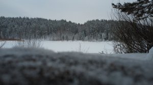 Озеро Глухое зимой: красота и тайна марийских лесов.