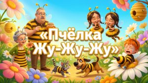 Пчёлка Жу-Жу-Жу 🐝 | Мульт-песенка для малышей | Учим насекомых и звуки