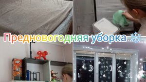 Предновогодняя уборка ❄️