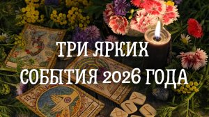 3 ярких события 2026 года