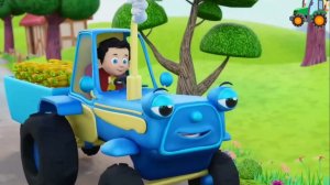 Синий Трактор пополям