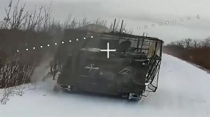 Под Купянском уничтожен бронетранспортер натовского производства М-113.