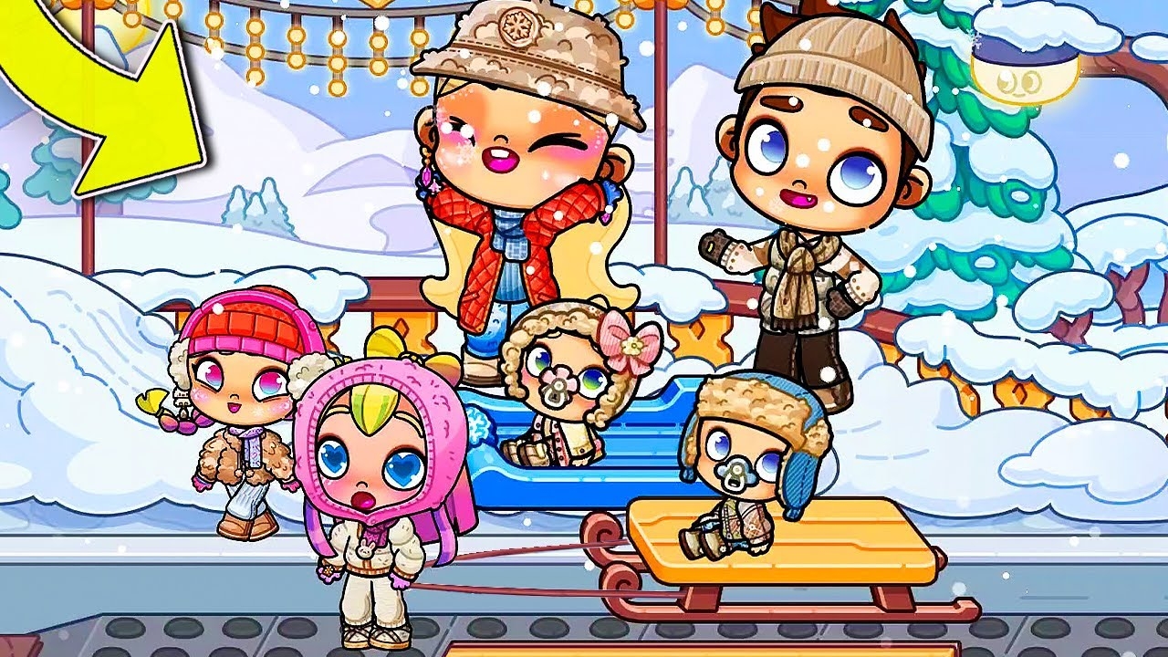 ЗИМНЯЯ ПРОГУЛКА 🎄 в AVATAR WORLD ИСТОРИЯ 💕 РУТИНА СЕМЬИ ОБНОВЛЕНИЕ СЕКРЕТЫ СЕРИАЛ смотреть онлайн