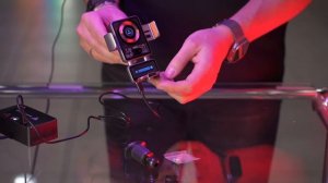 Держатель телефона с беспроводной зарядкой C8