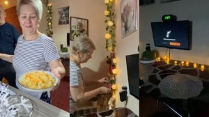 Вдвоём на Кухне, Готовлю Ужин, Сходила в Поликлинику, Украсила Кухню к Новому Году