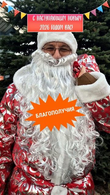 Поздравляем с наступающим новым 2026 годом!