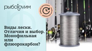 Выбор лески для рыбалки. Монофильная или флюорокарбоновая?