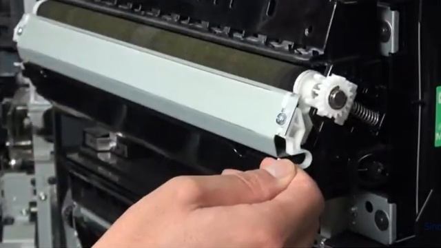 Снятие ролика второго переноса Sindoh D330e D332e смотреть онлайн