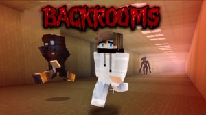 Играю с другом в Закулисье в Майнкрафте! The Backrooms