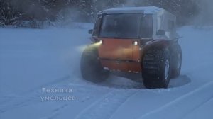 Бортоповоротный вездеход