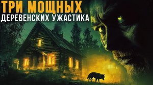 ТРИ МОЩНЫХ ДЕРЕВЕНСКИХ УЖАСТИКА на 10 из 10 - СТРАШНЫЕ ИСТОРИИ ПРО ДЕРЕВНЮ