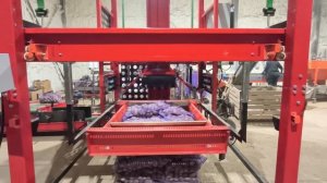 Паллетоукладчик RON-400 укладка мешков с картофелем