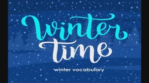 Зимняя лексика. Педагог: Гладышева М.А.