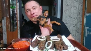 мукбанг/обжорыч/люля в духовке говядина, аджика домашняя/