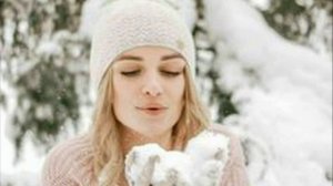 Женщина зима