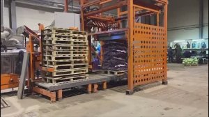 Паллетоукладчик RON-500 укладка мешков с картофелем