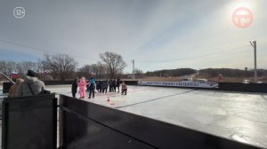 🏒 Новую хоккейную коробку открыли для детей Барановского гарнизона