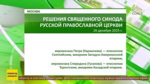 Святейший Патриарх Кирилл возглавил заседание Священного Синода Русской Церкви