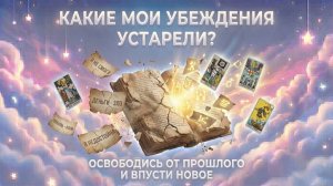 Какие мои убеждения устарели? (Вариант 1) 💕 Таро сегодня 🧿 Чтение карт таро и оракулов