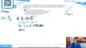На рисунке показан график циклического процесса проведенного с одноатомным идеальным газом - 3340